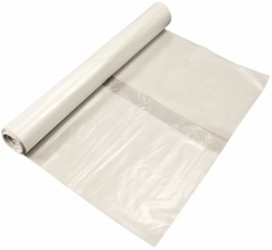 HOME It® clear waste sacks 50 my 160 litre